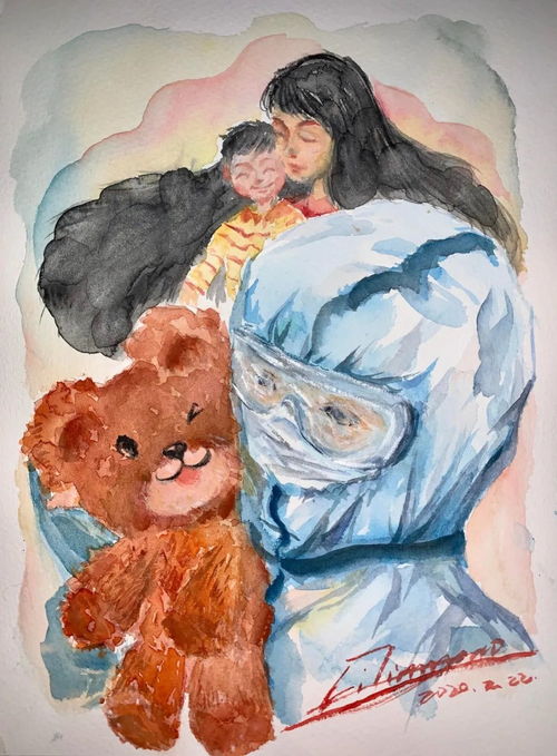 戰(zhàn)疫路上——阜陽市文藝創(chuàng)作網(wǎng)絡展覽美術作品篇